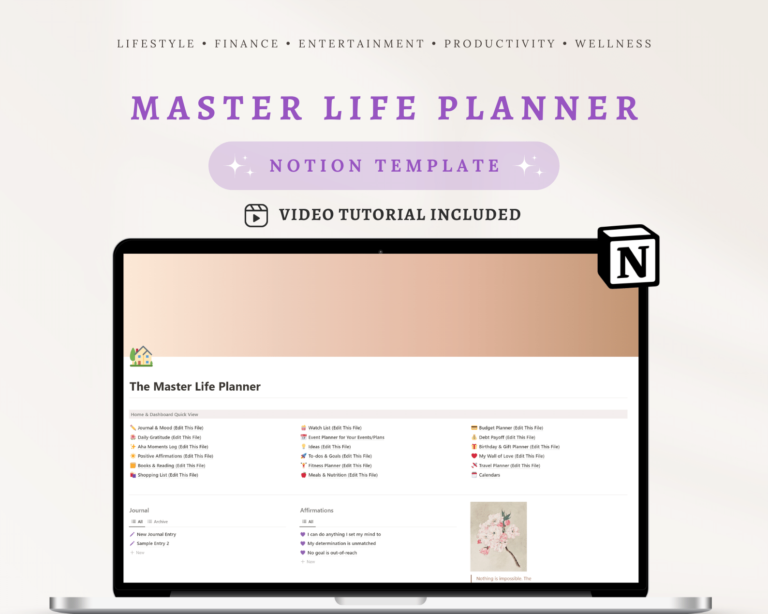What are Some Tips for Using Notion for Daily Planning Mastery?